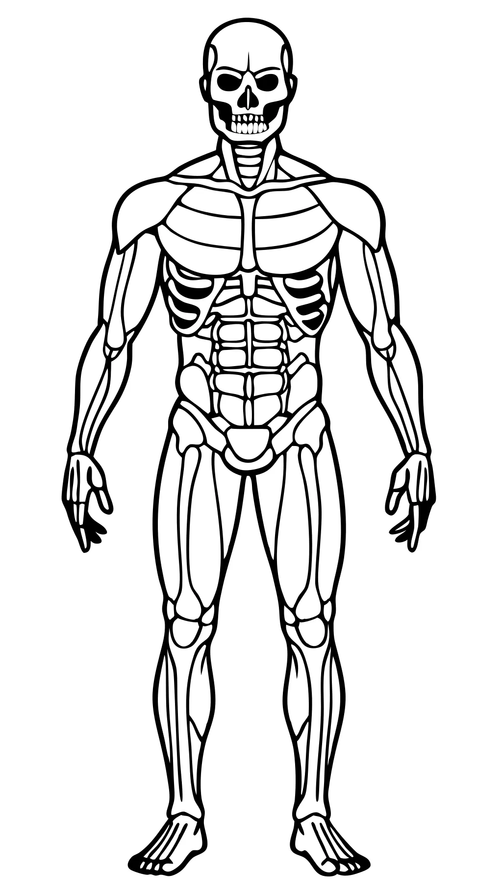 coloring pages body